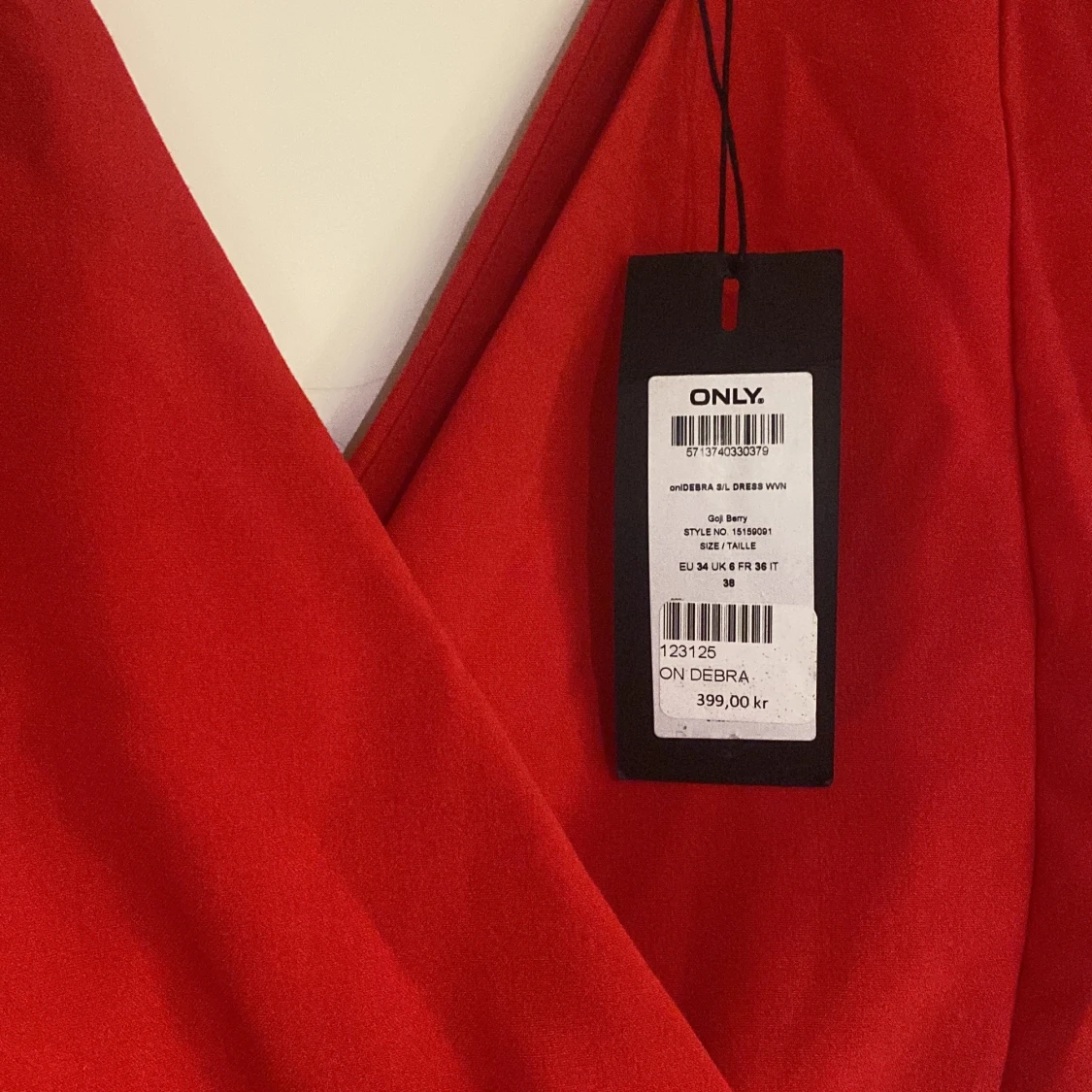 Röd klänning - 90