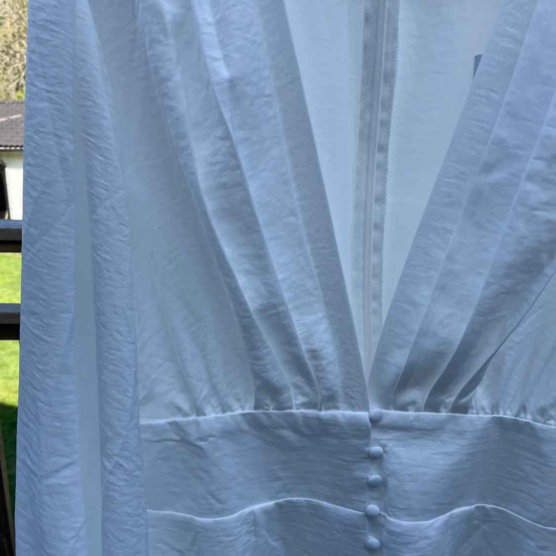 Vit studentklänning - 90