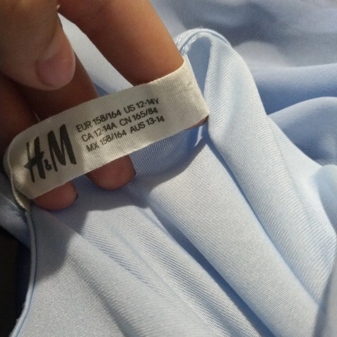 Blå klänning  - 91