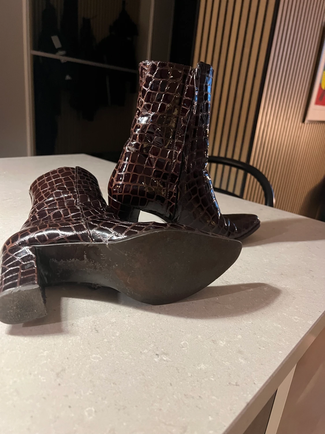 Flattered stövletter - 90