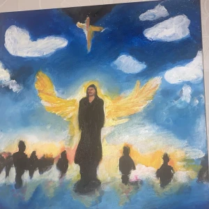 ANTWAN - en målning av antwans album ”The Only One” Deluxe, den är målad med akryl färger och är 40x40cm. Jag kan även ändra målningen som du hade önskat❤️