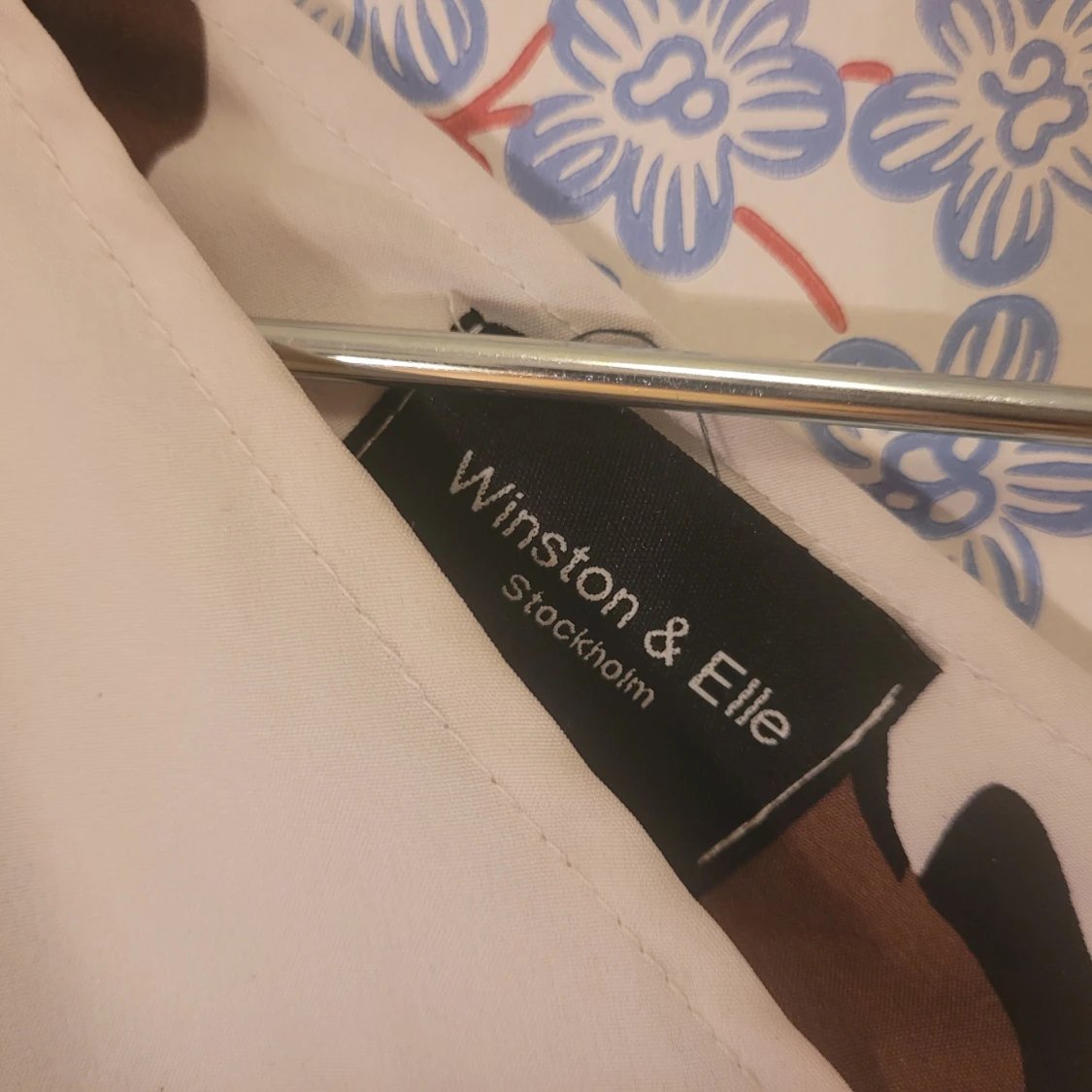 Mönstrad klänning - 90