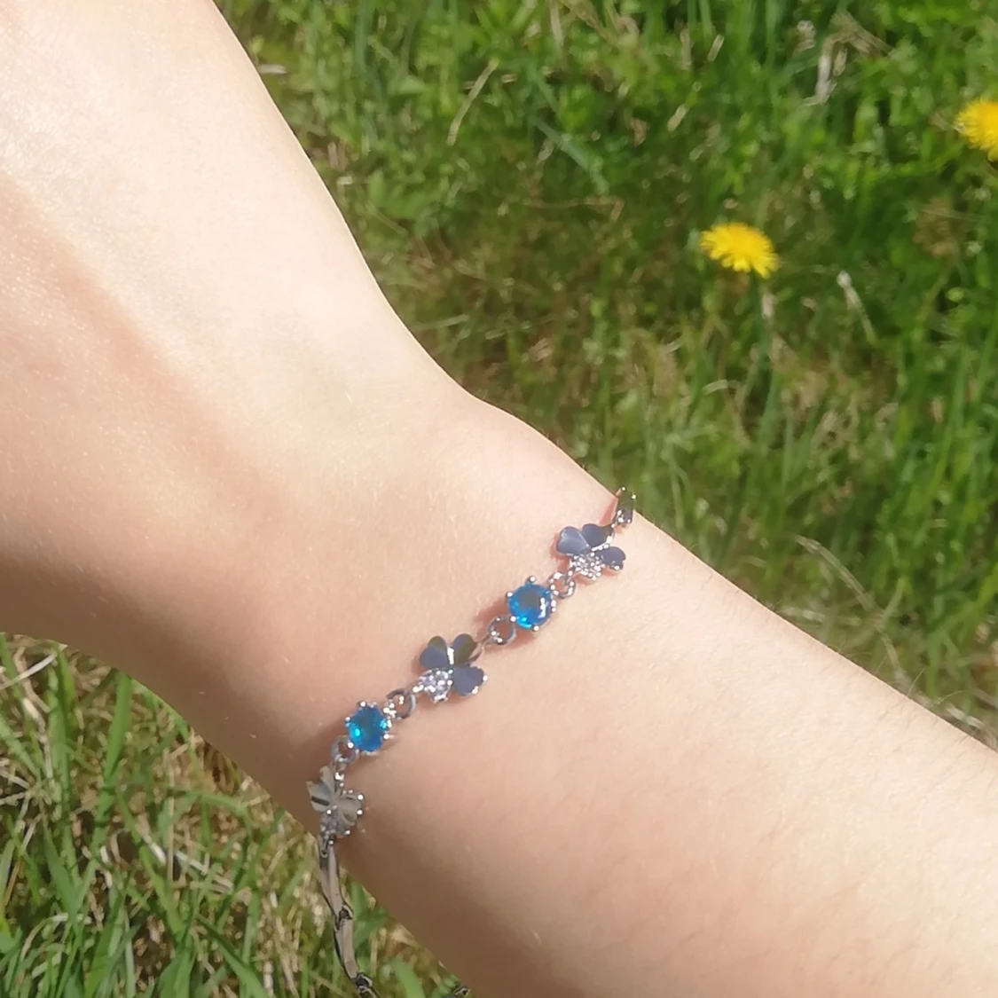 Silver armband  - 90