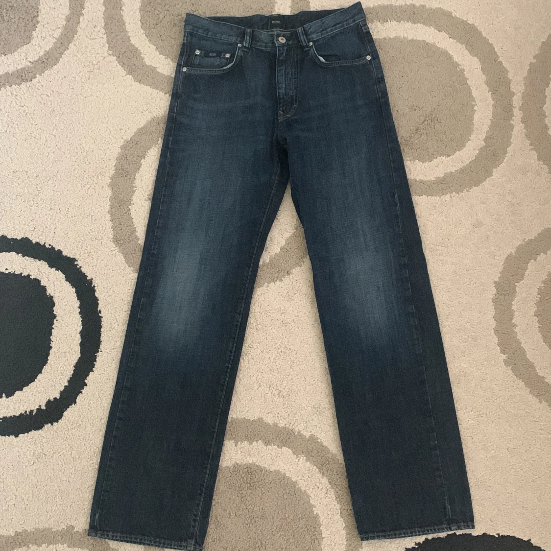 Straight leg jeans