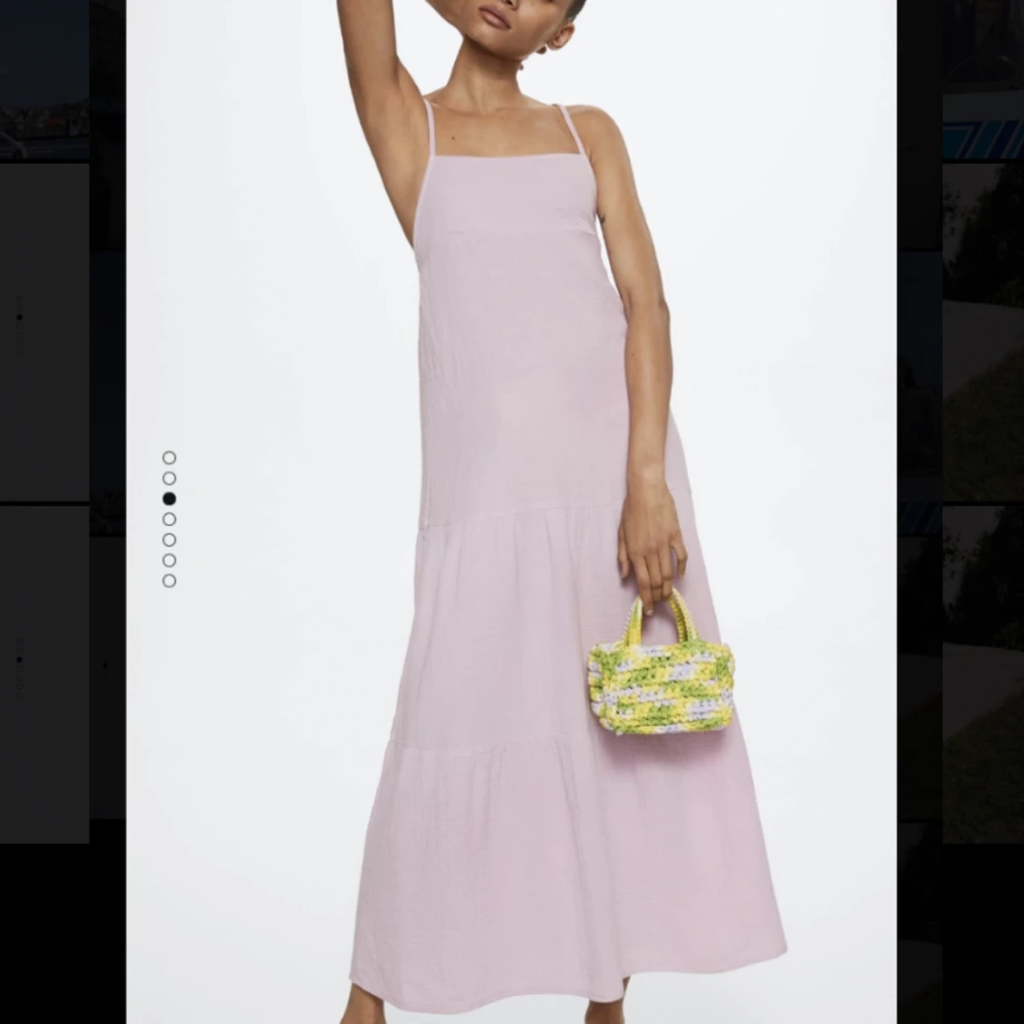 Långklänning mango