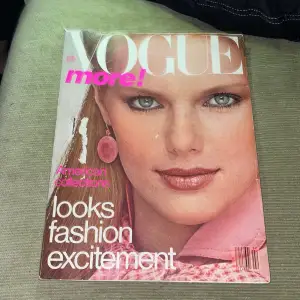 Vintage Vouge tidning från februari 1978, den har ett litet hål i framsidan som man ser på första bilden men bortsett från det är den inte skadad 100kr + frakt