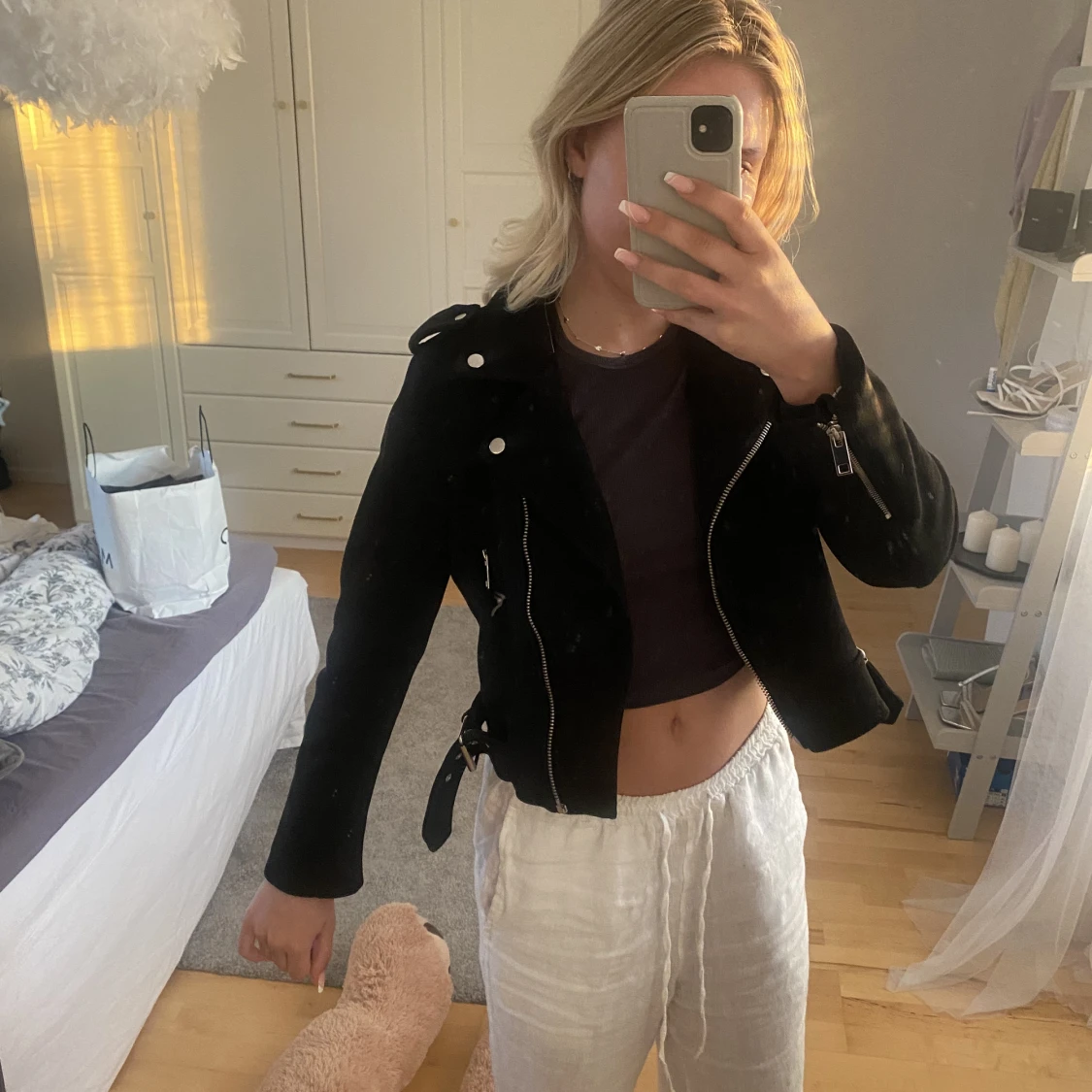 Svart mockajacka - 91