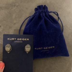 Oanvända örhängen från Kurt Geiger. Dustbagen medkommer. Köparen står för frakten på 26kr. Skriv vid frågor☺️