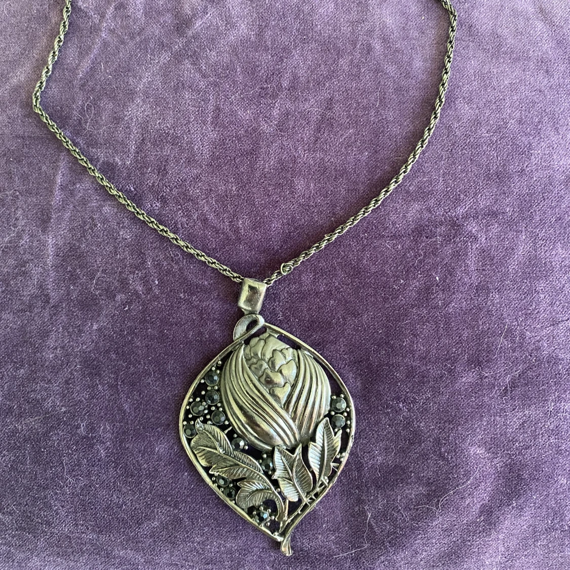 Halsband art deco - 90