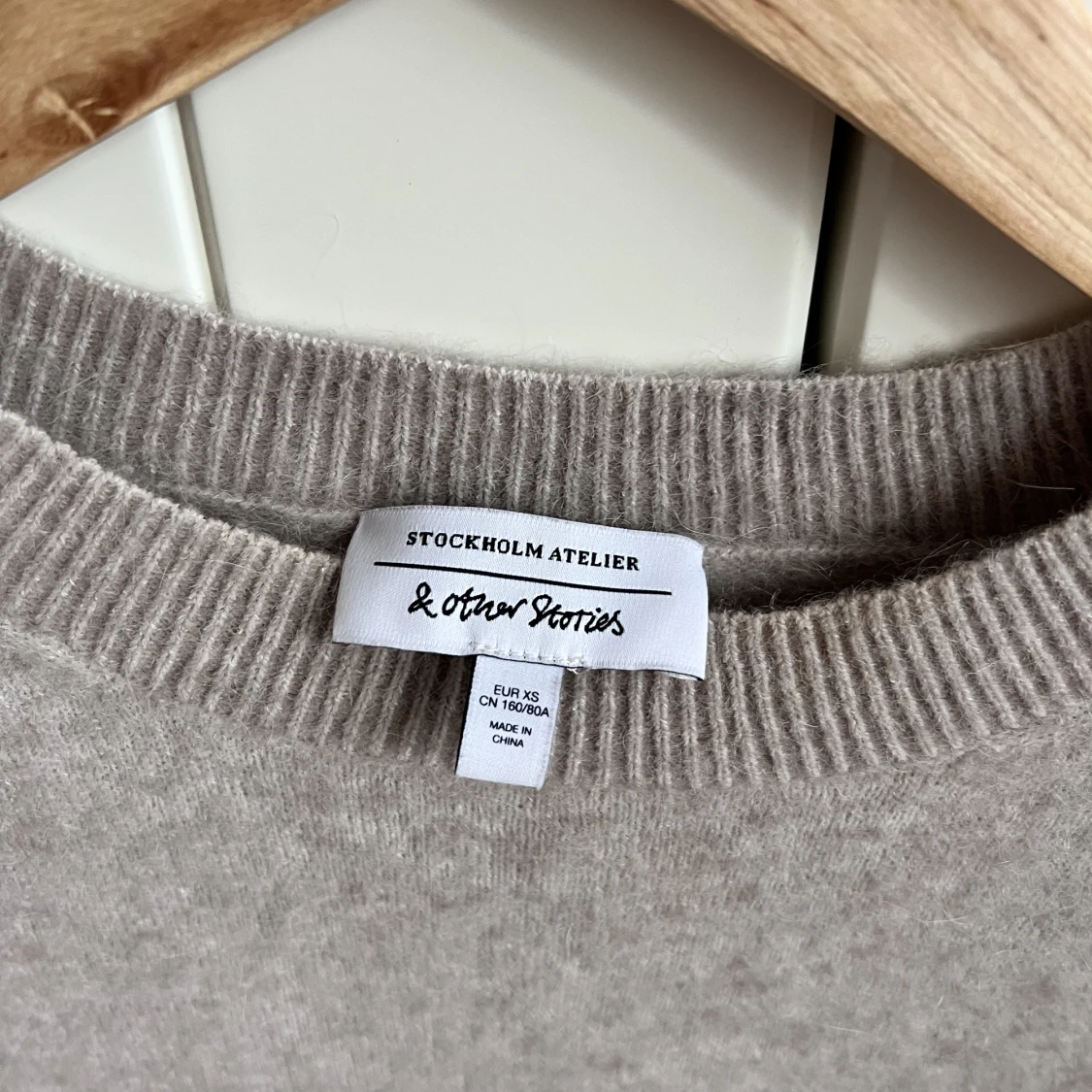 Stickad T-shirt  - 91