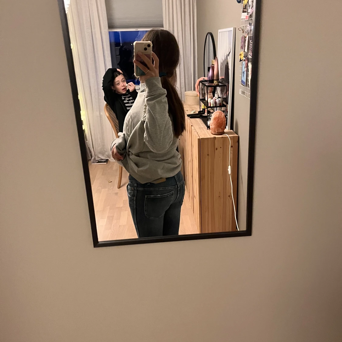 Jeans lågmidjade - 90