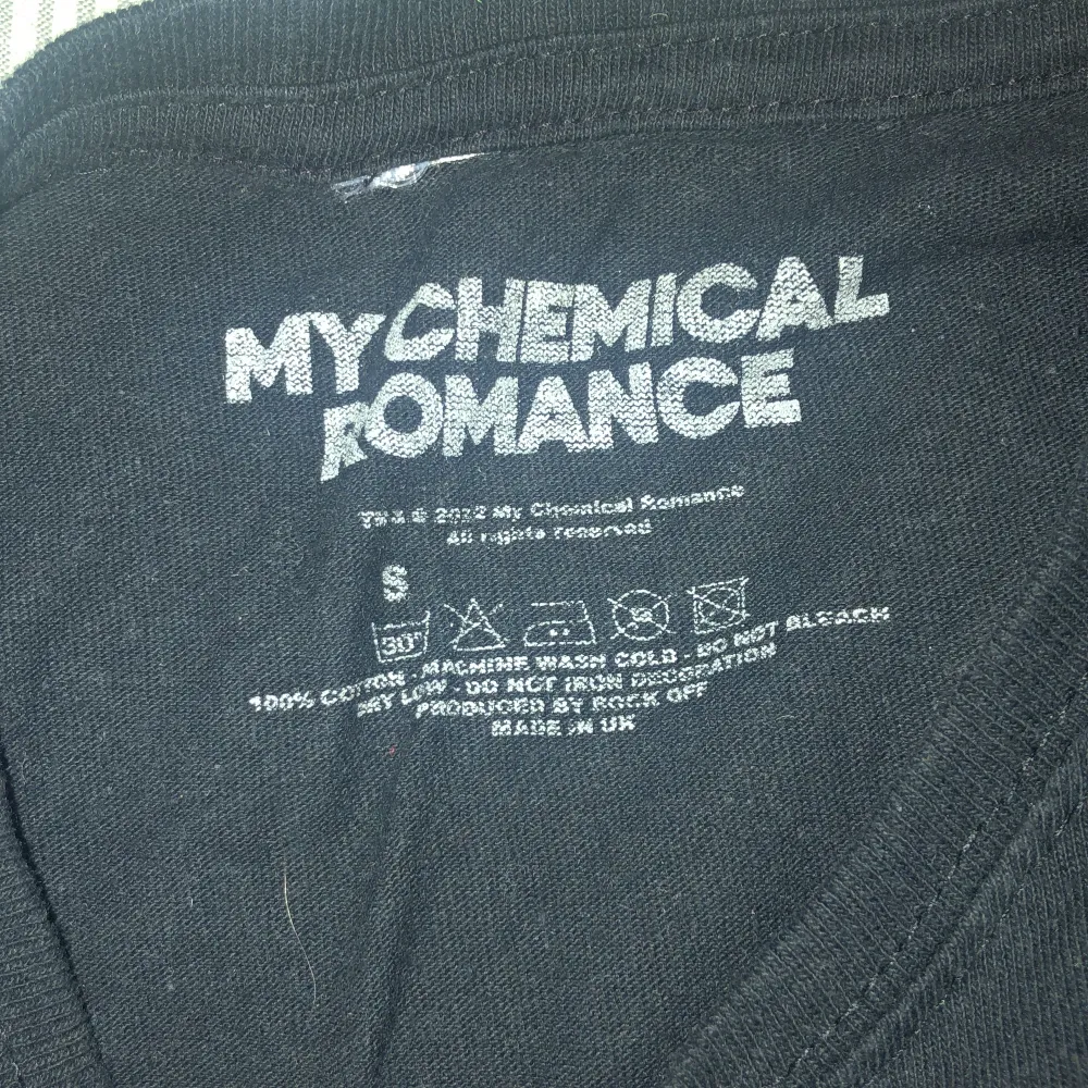 My chemical romance T-shirt Nästan oanvänd Står att det är en S men passar mer som en M. T-shirts.