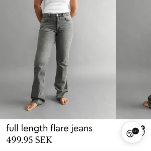Jättesnygga jeans från Gina tricot - Jag är 167 cm lång och dom är långa på mig. Säljer för 290+frakt❤️