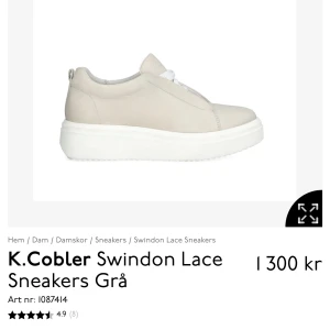 K.cobler beiga storlek 38  - Skor köpta på scorett från k.cobler  Använda två gånger så är i fint skick 