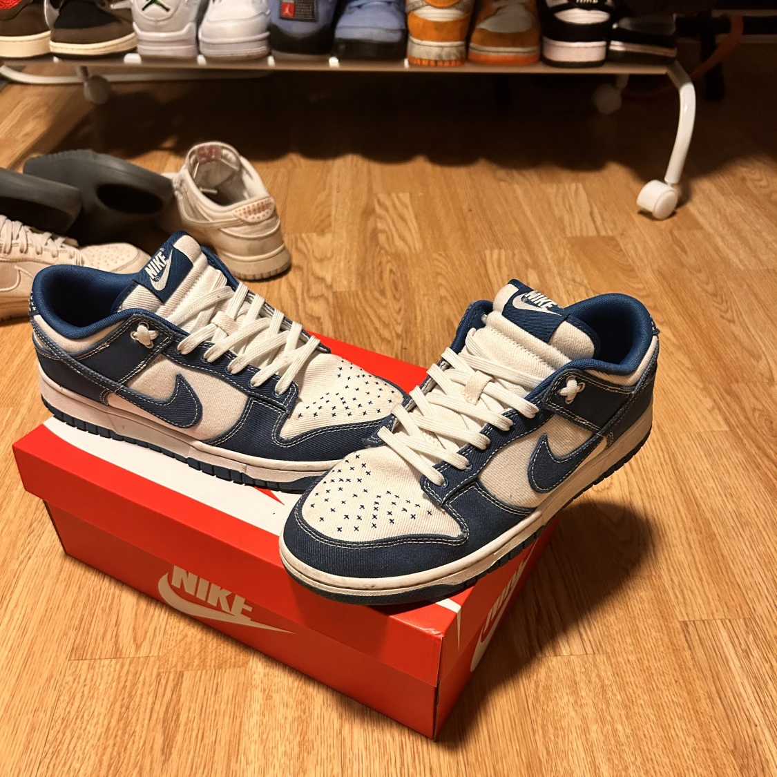 Nike dunk low blue sashiko - 90