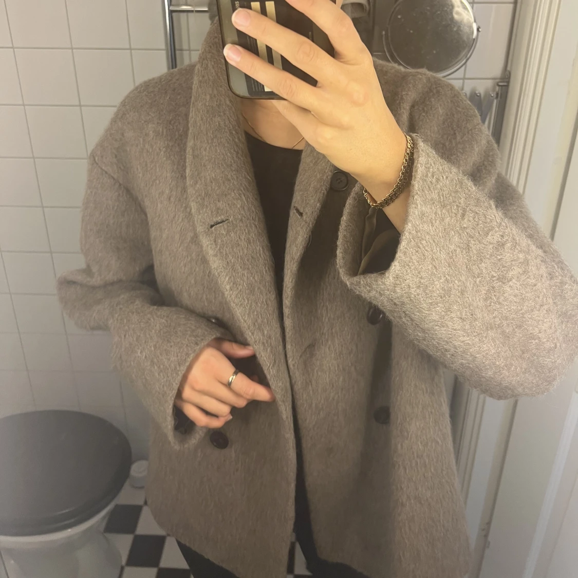 Slutsåld arket vårkappa  - 91