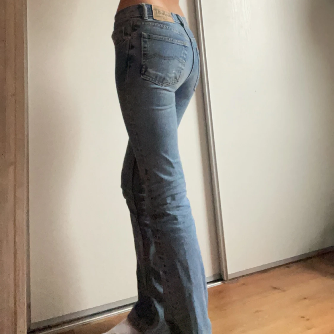 Lågmidjade bootcut jeans  - 90