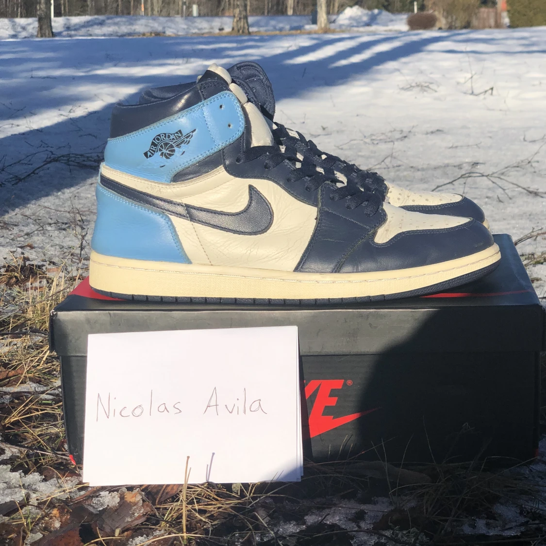 Jordan 1 High Obsidian