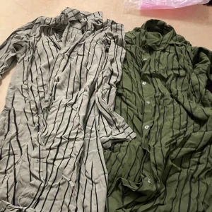 Lång klänning skjorta  150kr - Två stycken fina oanvända klänningar för storlek L/XL på dom Båda för 150kr 