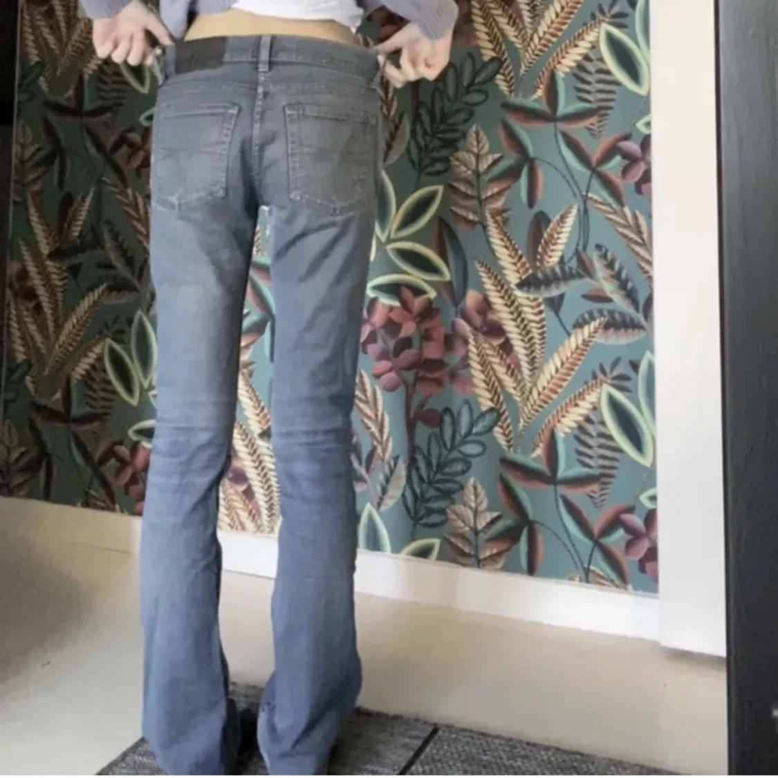 Lågmidjade jeans - 90