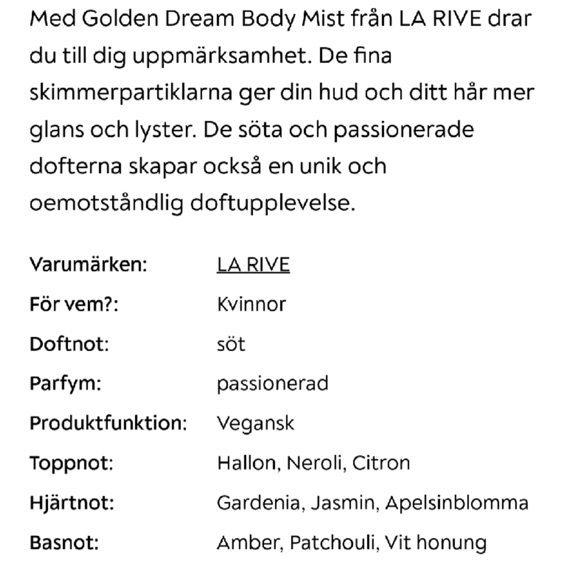 Glitter body mist - 90