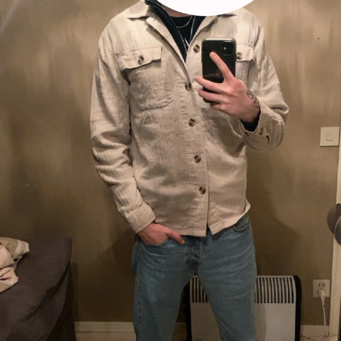 Lindebergh Overshirt cotton linen  - 91