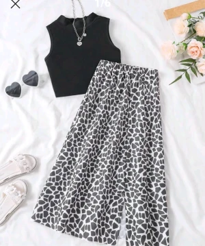 Lång kjol med topp - 10 år - oanvänd - oanvänd