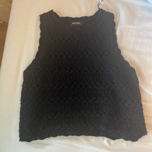 Black crochet sweater vest from monki! Only worn once, excellent condition! Super cute for summer. Size large