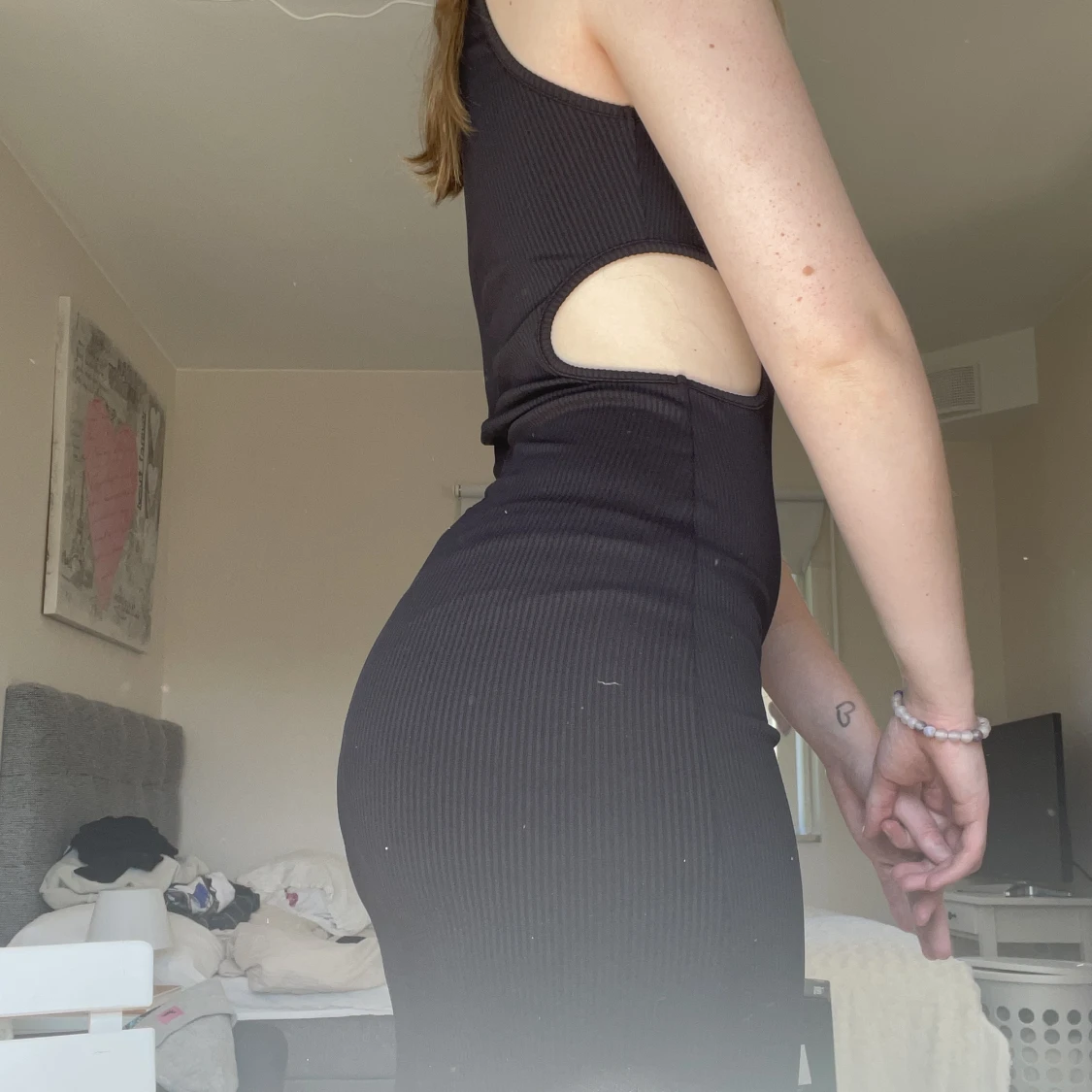 Svart fin festklänning - 91