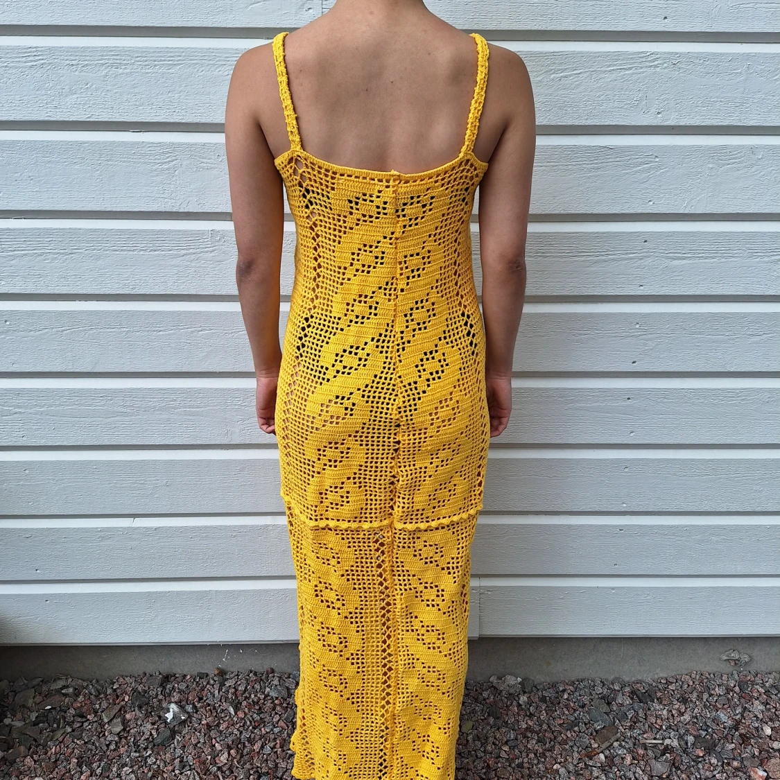 Virkad klänning - 90