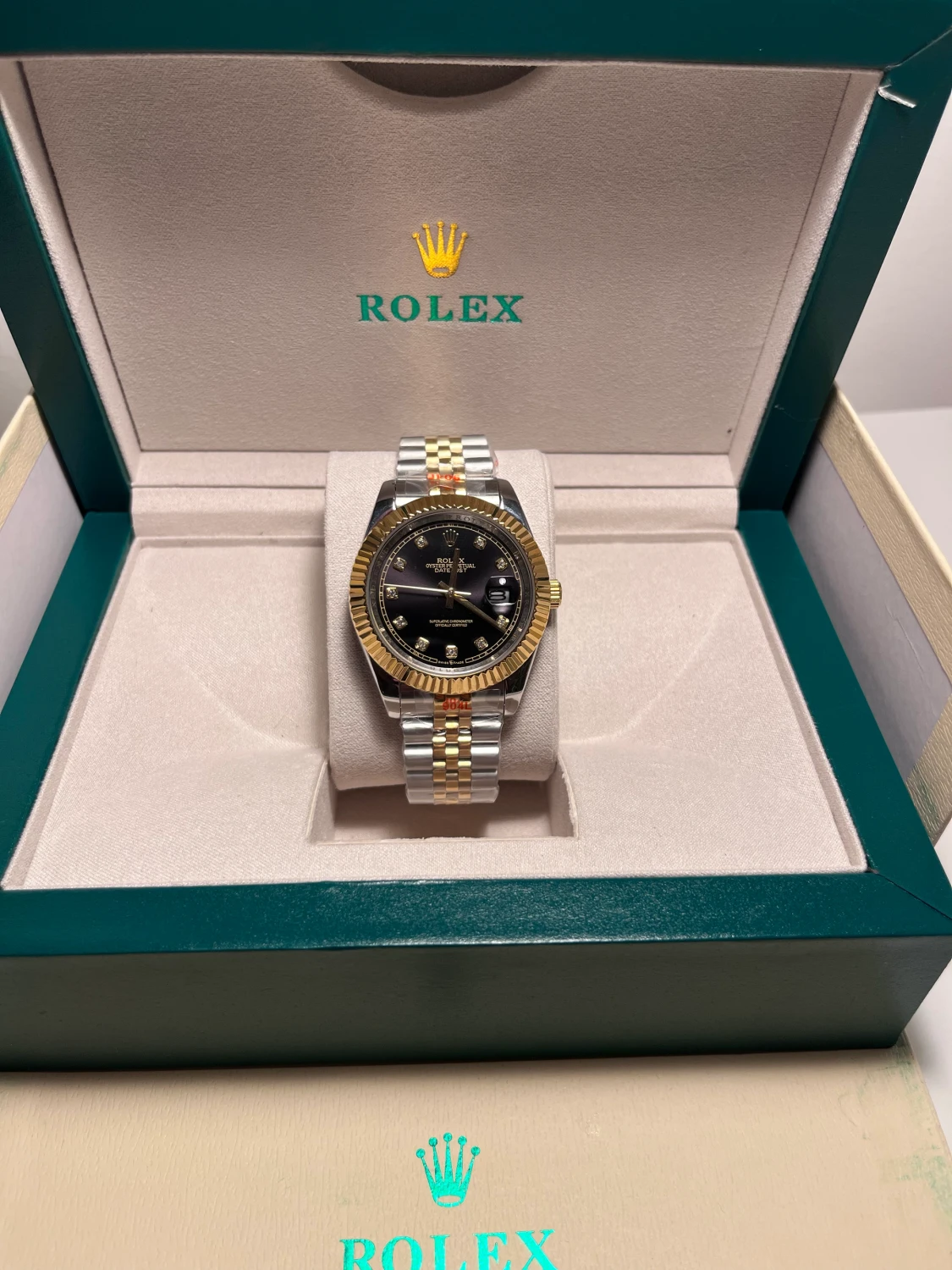 Guld rolex datejust