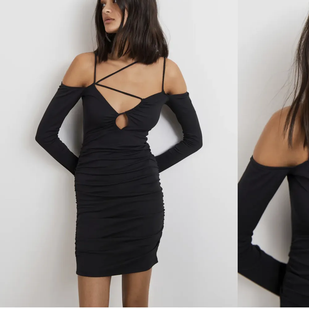 Fin svart klänning från Gina  (PRIS KAN DISKUTERAS) Köpte den för 600 Storlek m men är väldigt liten i storlek. Klänningar.