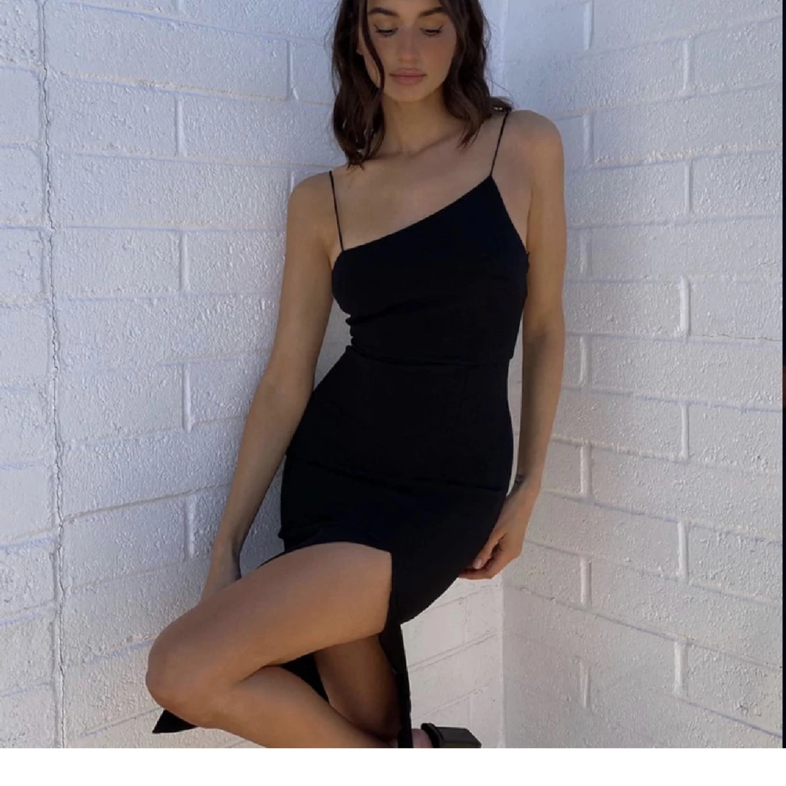 Klänning med slits  - 91