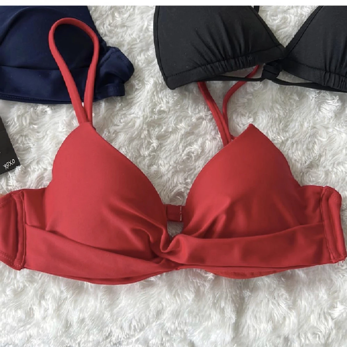 Röd push up bikini Nelly