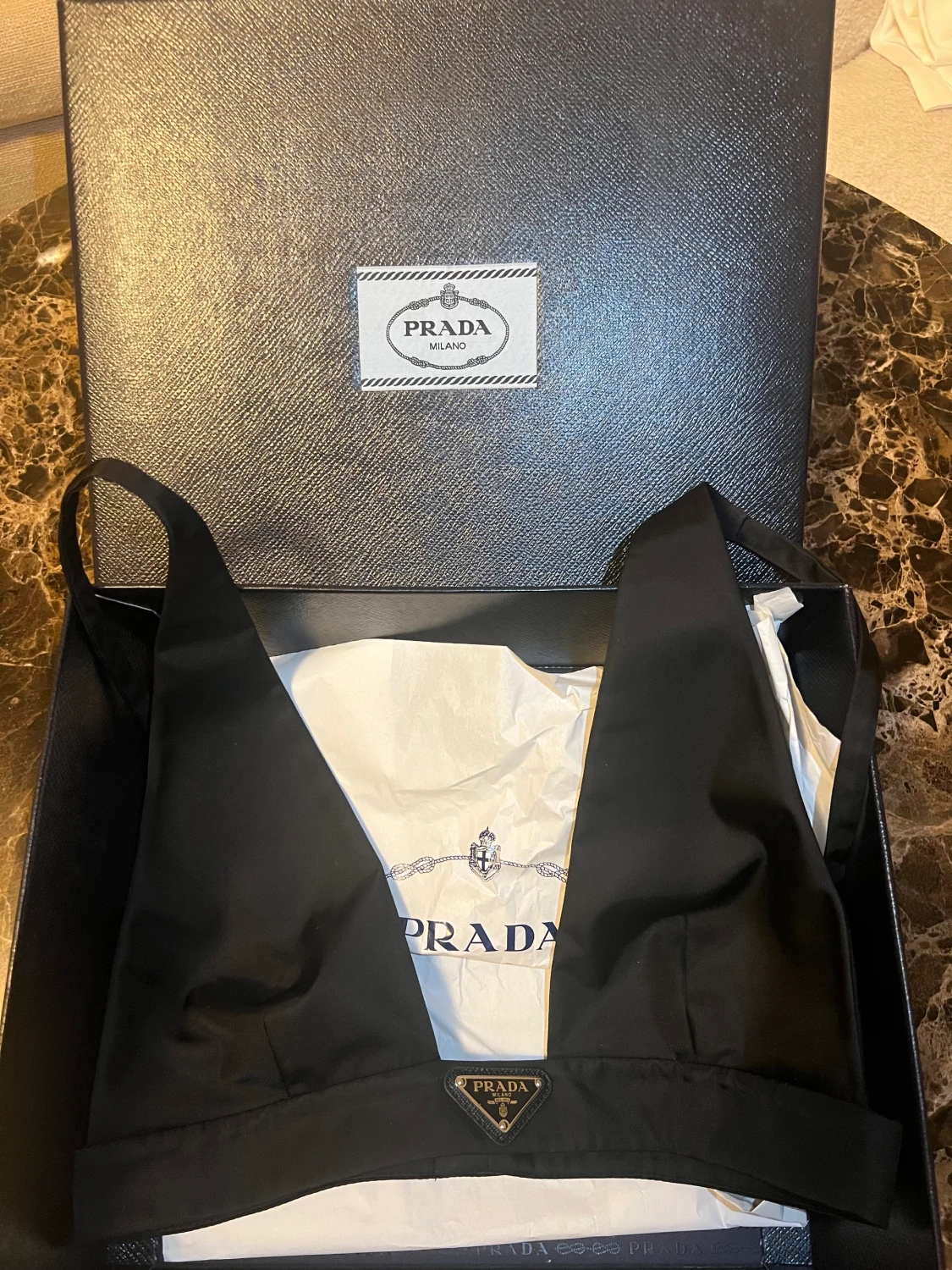 Prada re-nylon topp