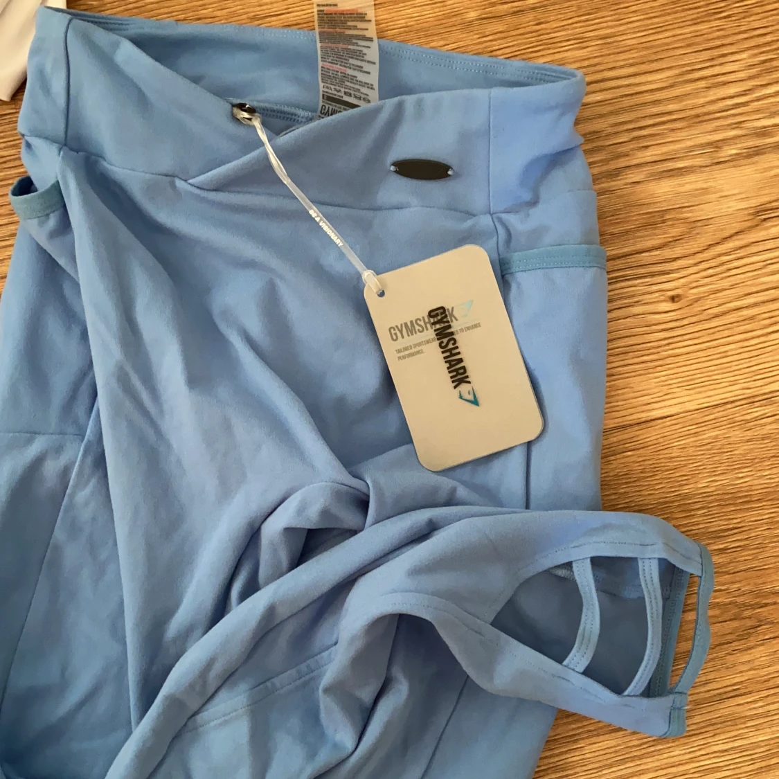 Blå gymshark tights kvar  - 90