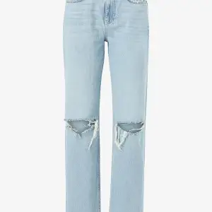 Ljusblåa jeans i storlek 34 