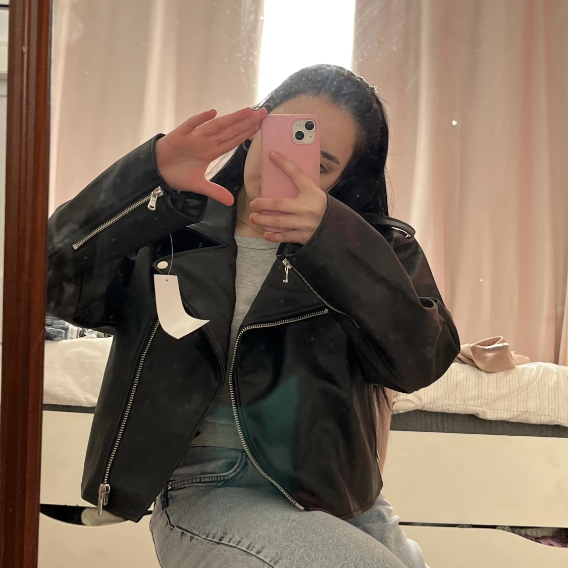 Nakd pu jacka helt ny - 91