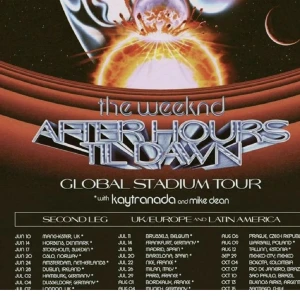 The Weeknd biljetter  - 3 st sittplatser till the weeknd!! 825 kr/biljett😊 sektion B304, rad 18 plats 202, 203 och 204! Säljer alla tre biljetter direkt för 3000❤️