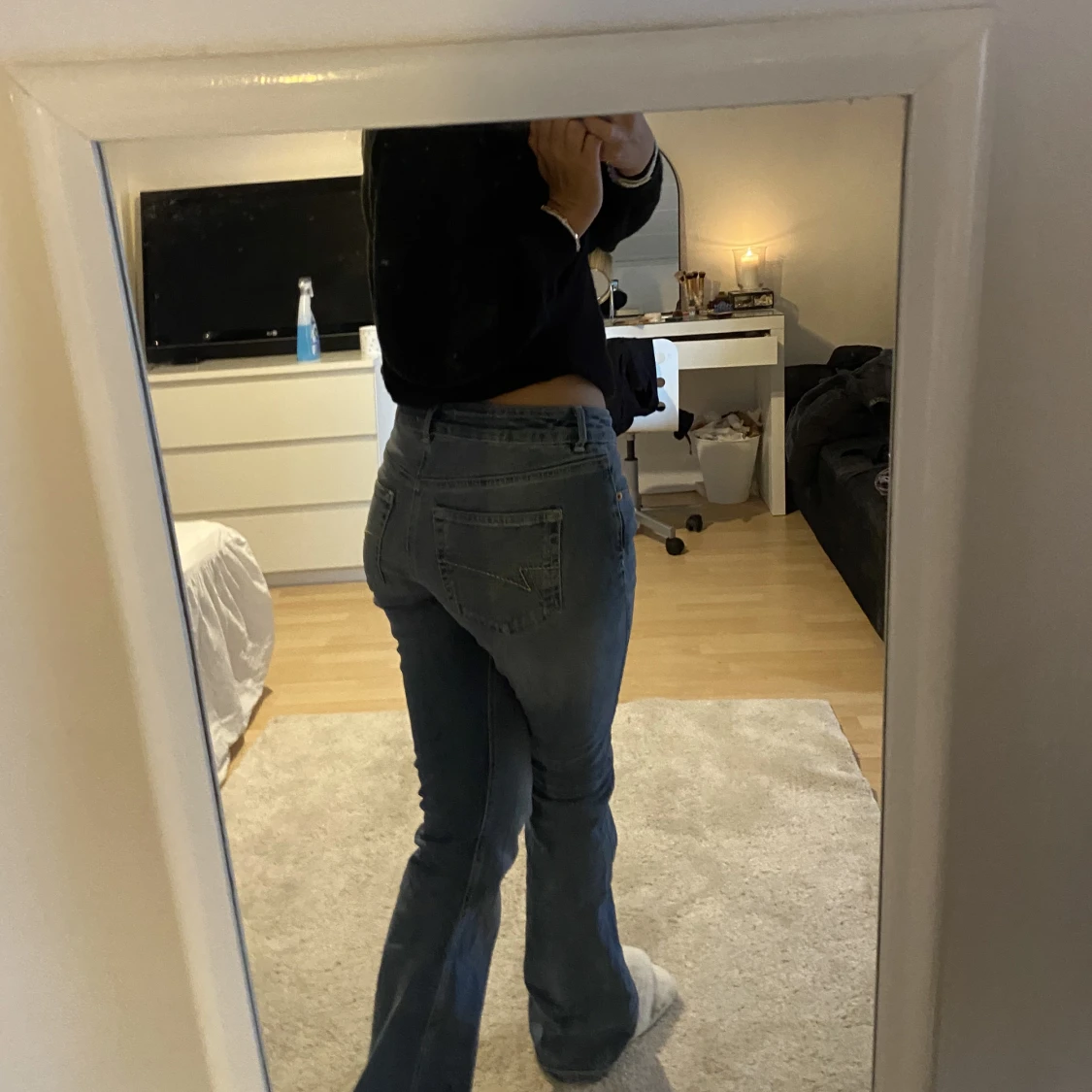 Bootcut Lågmidjade jeans  - 91