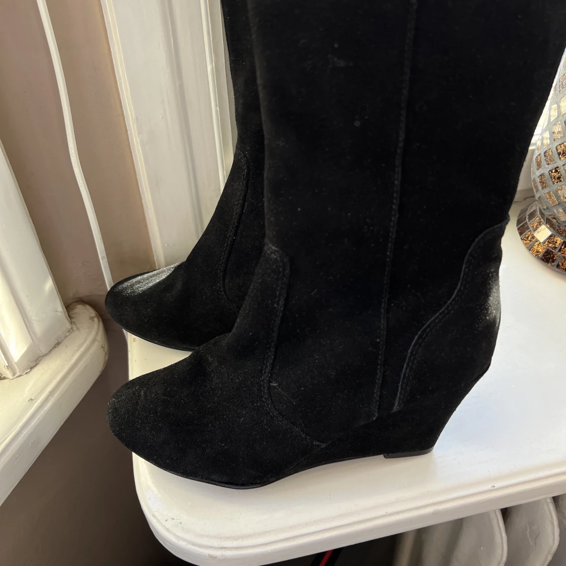 Stövlar i mocka - 90