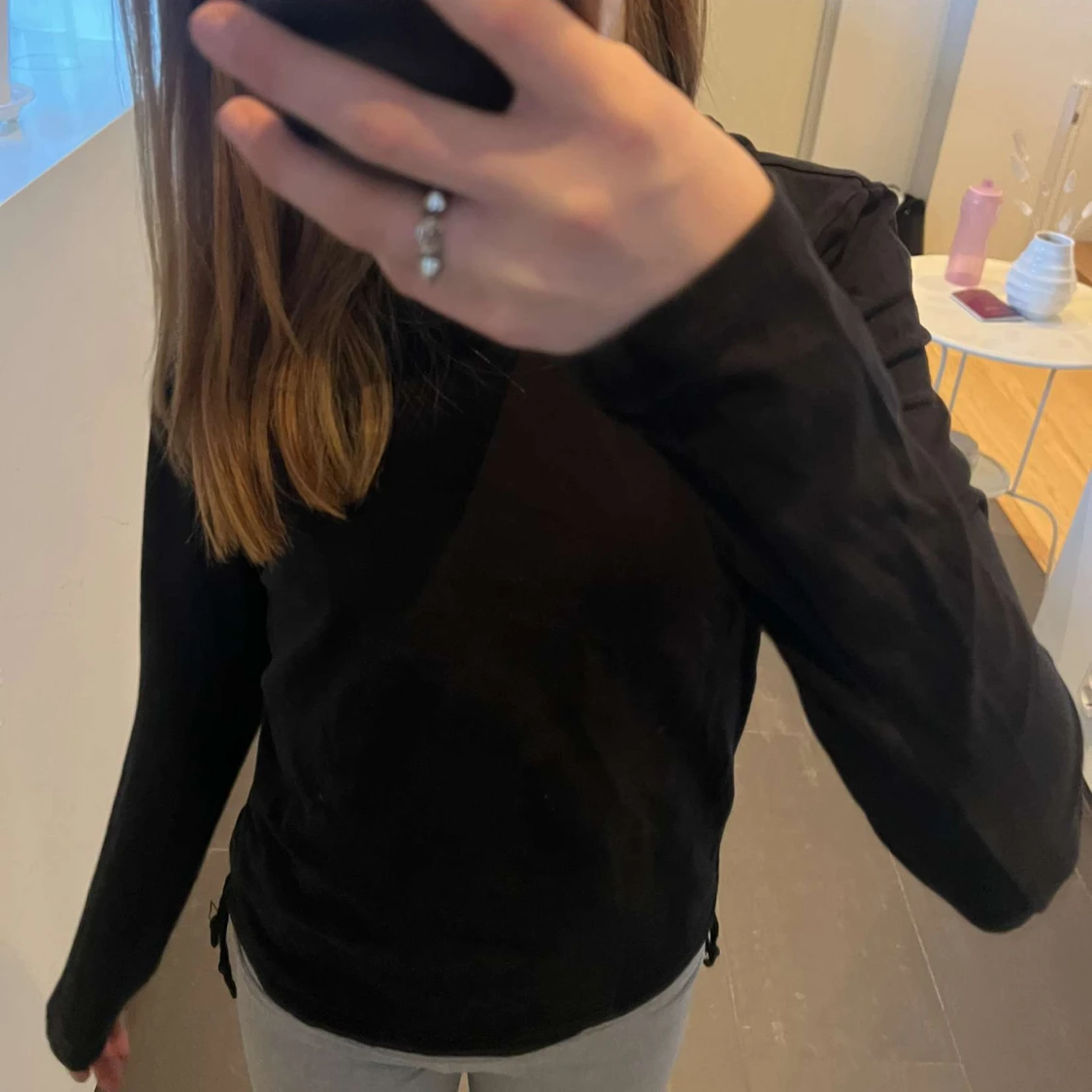 Lång långärmad tröja 