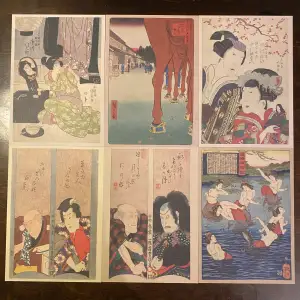 Vintage Japanska bilder 10kr/st💁. vid köp så skriver man 1-6 med vilken man vi ha, varje annons har 6st bilder. Checka min profil för mer!❤️‍🔥