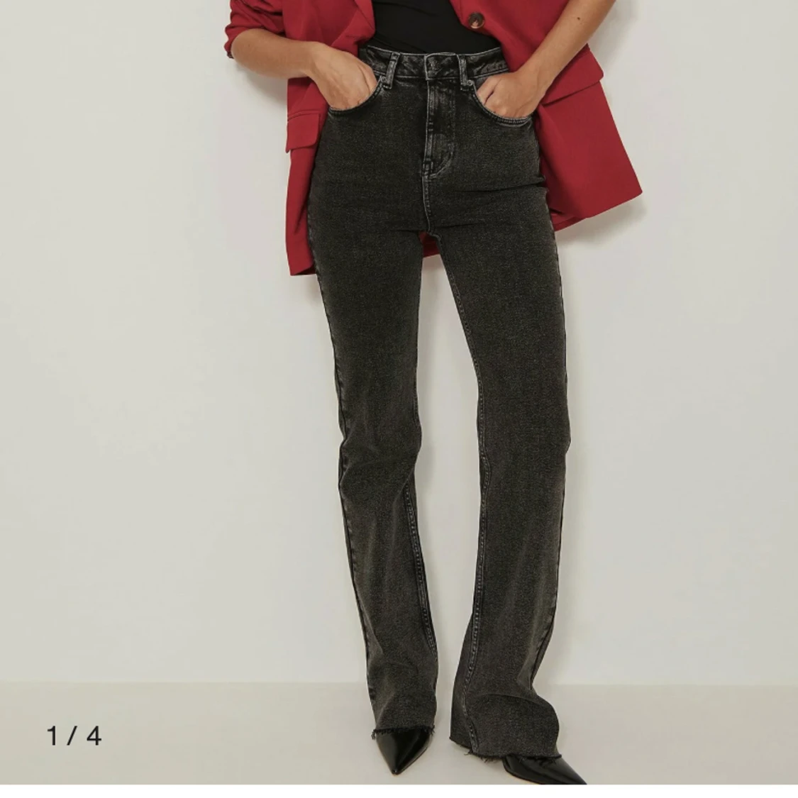 Mörk grå jeans🩶