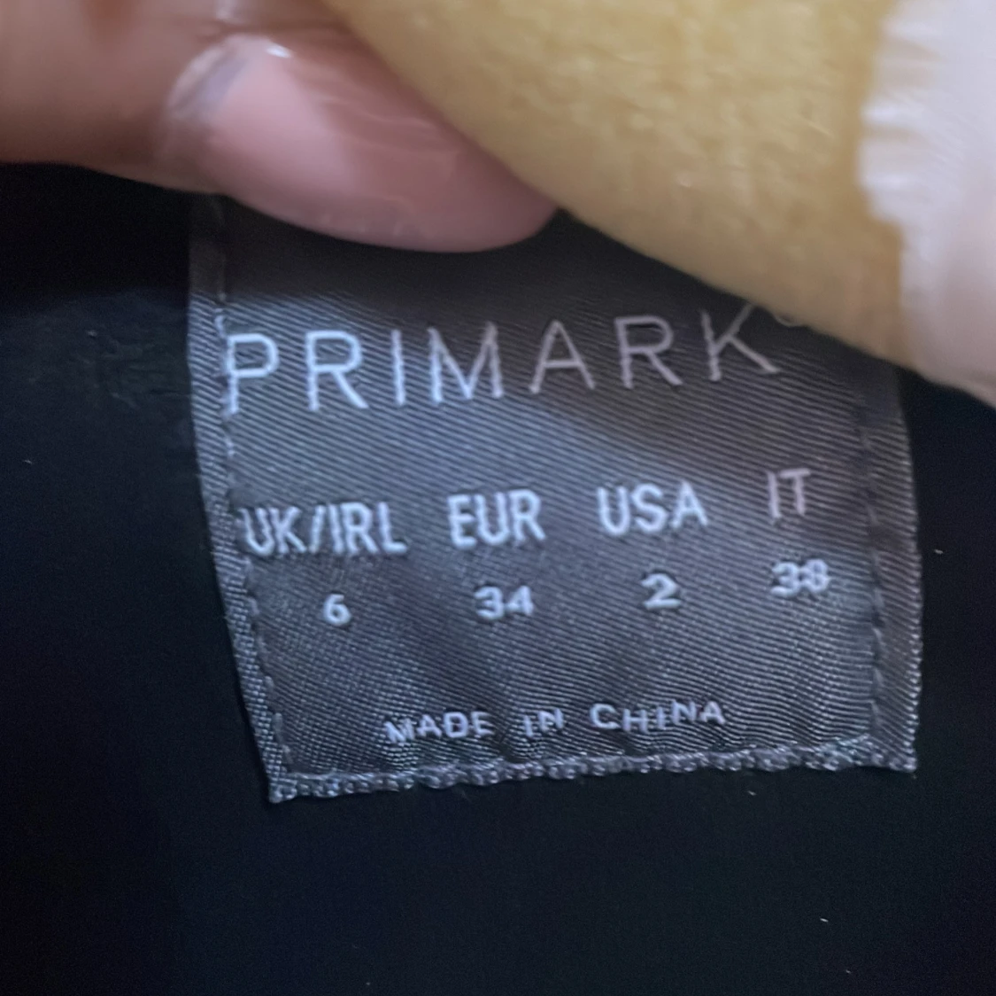 Svart jacka från Primark - 2