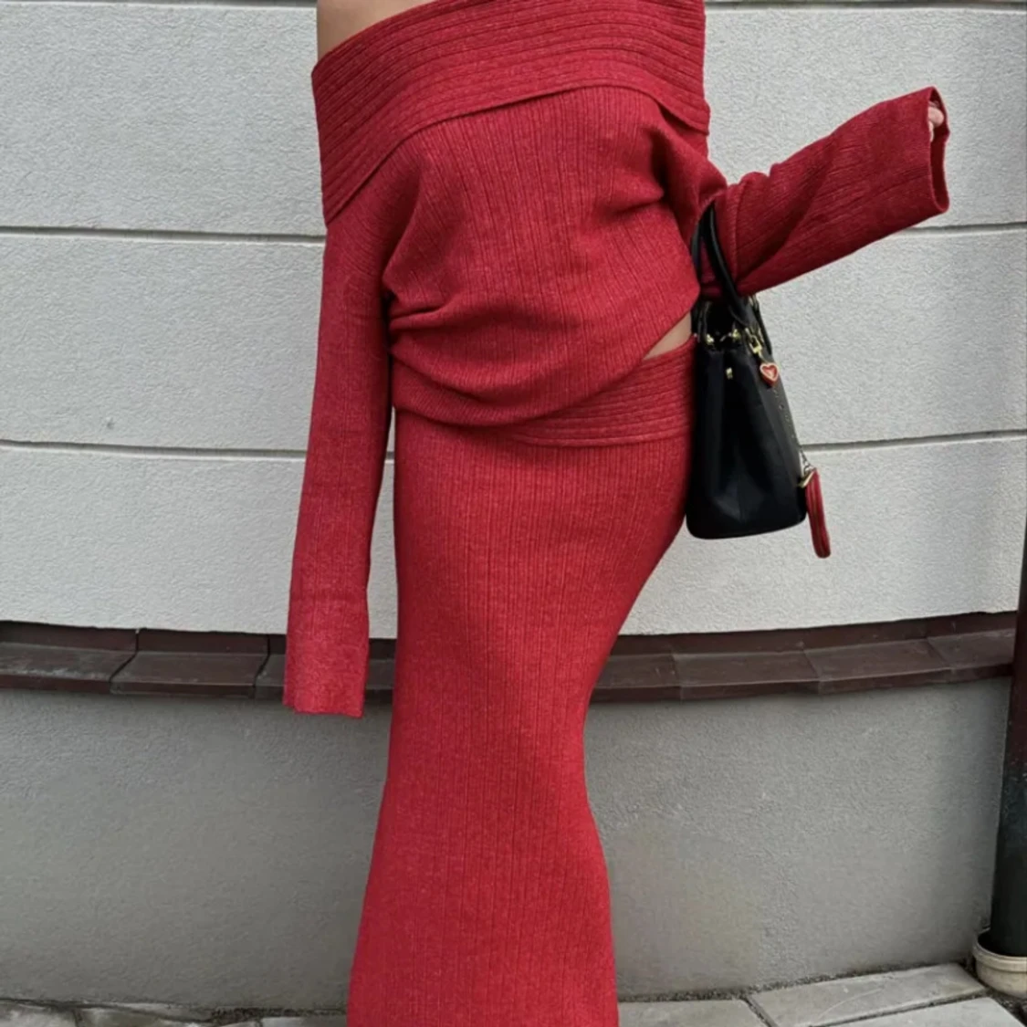 Nelly set off shoulder 