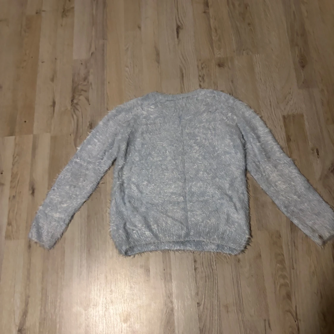 Ljusblå fluffig tröja från LCW Casual - 1