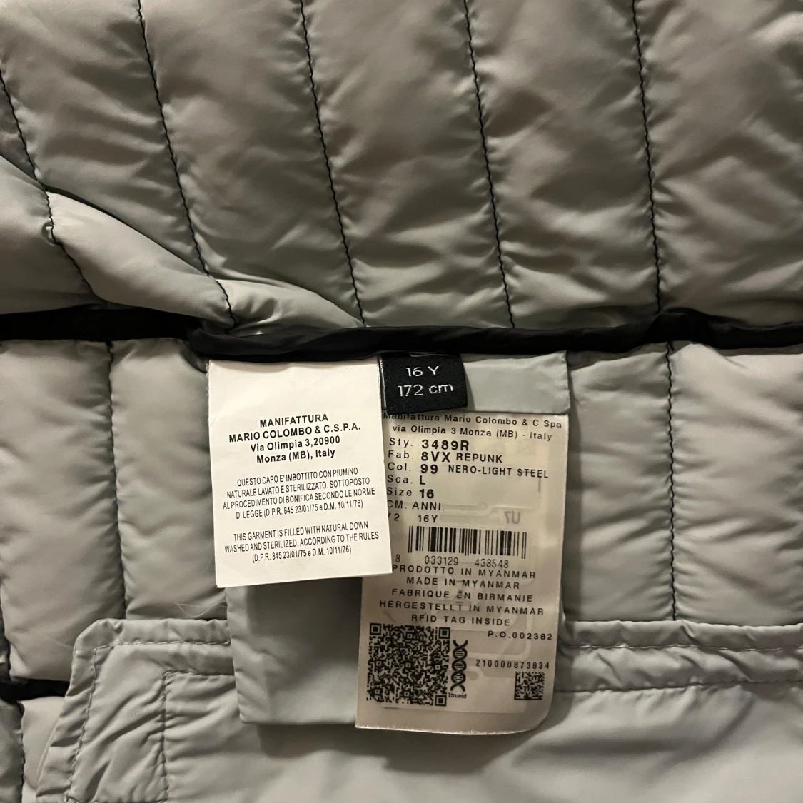 Svart dunväst från Colmar (nytt skick) - 4