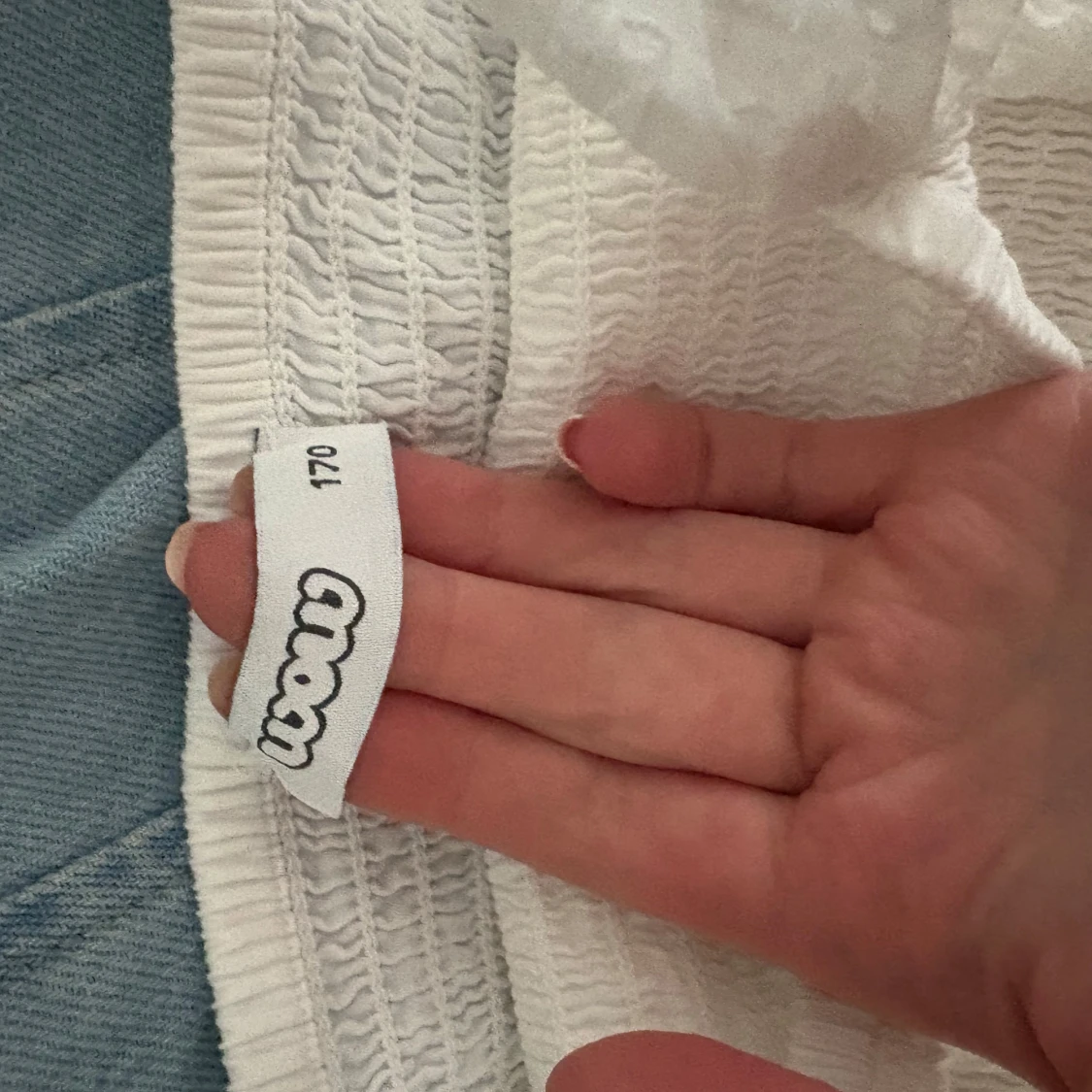 Vit ärmlös topp från cubus - 2