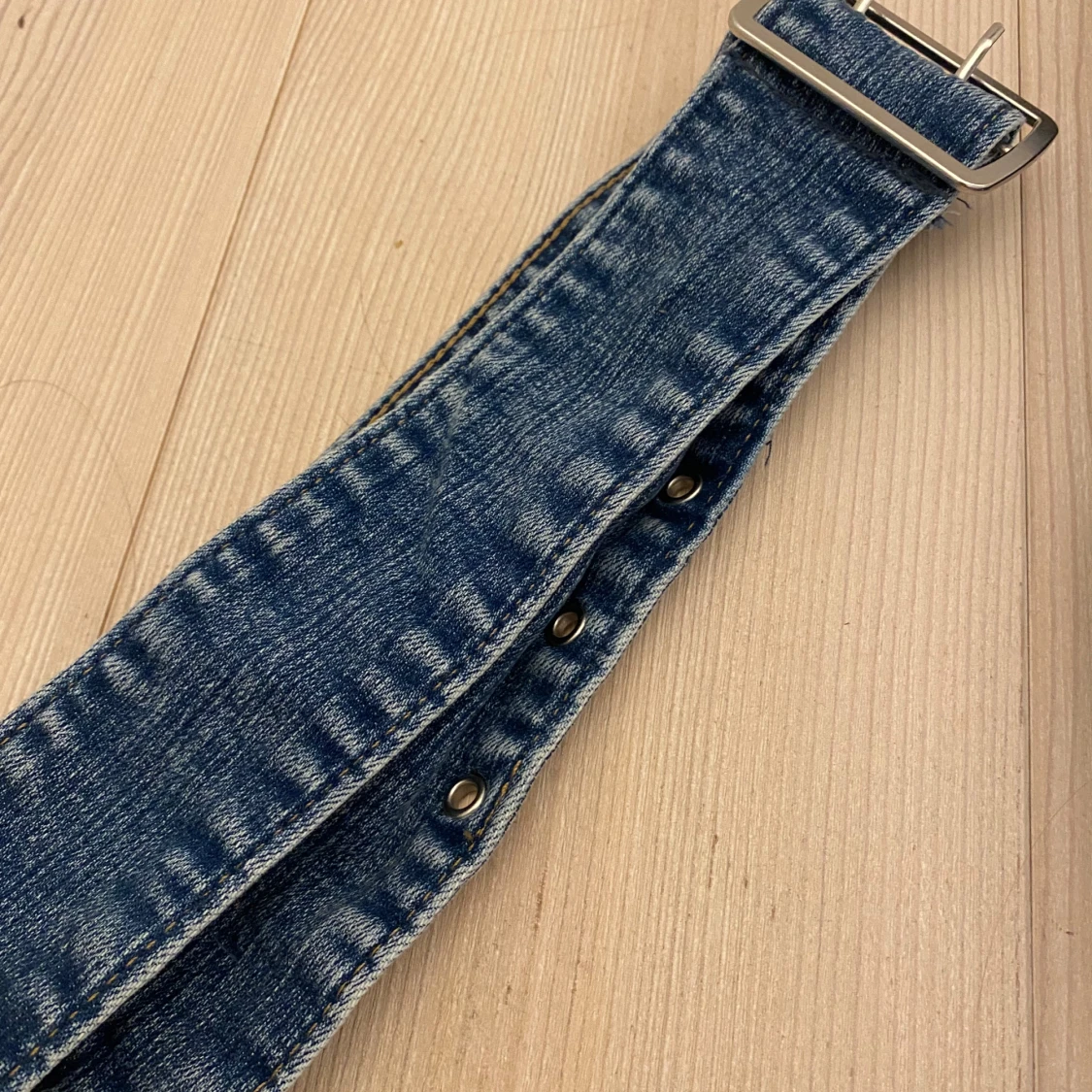 Bootcut super Low Rise jeans med + bälte - 3